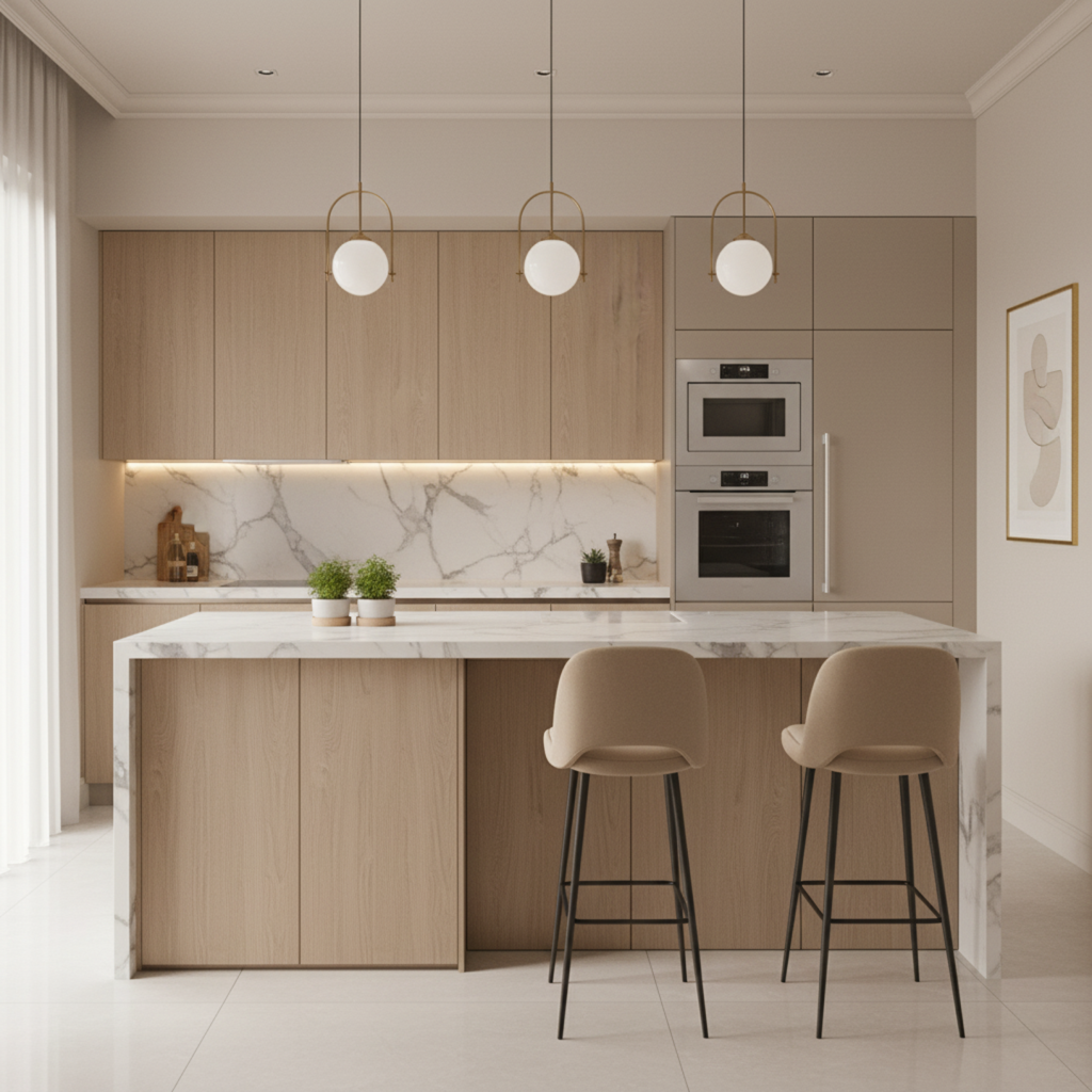 Home modular kitchen